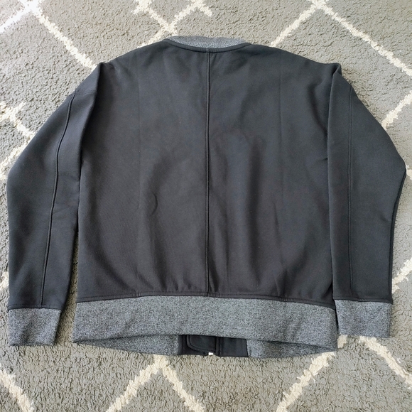Under Armour Threadborne Fleece Bomber Jacket Size Small - Picture 4 of 5